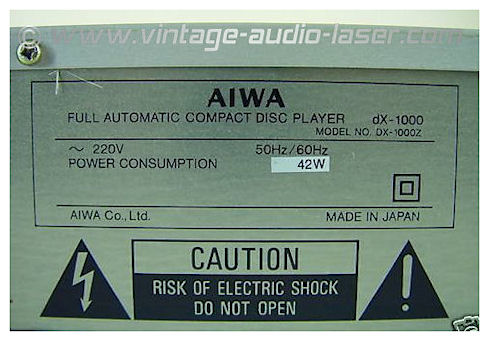 Aiwa DX-1000